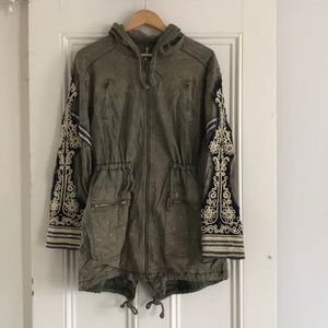 Golden Quills Military Parka